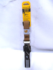 Carhartt Leash Strap Brown Nylon Duck Dog 6' x 1" Large Rain Defender Walker