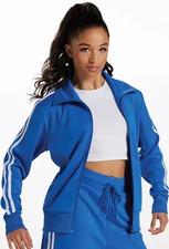 Balera "Royal Blue" Striped Track Jacket and Pants Women's Small 