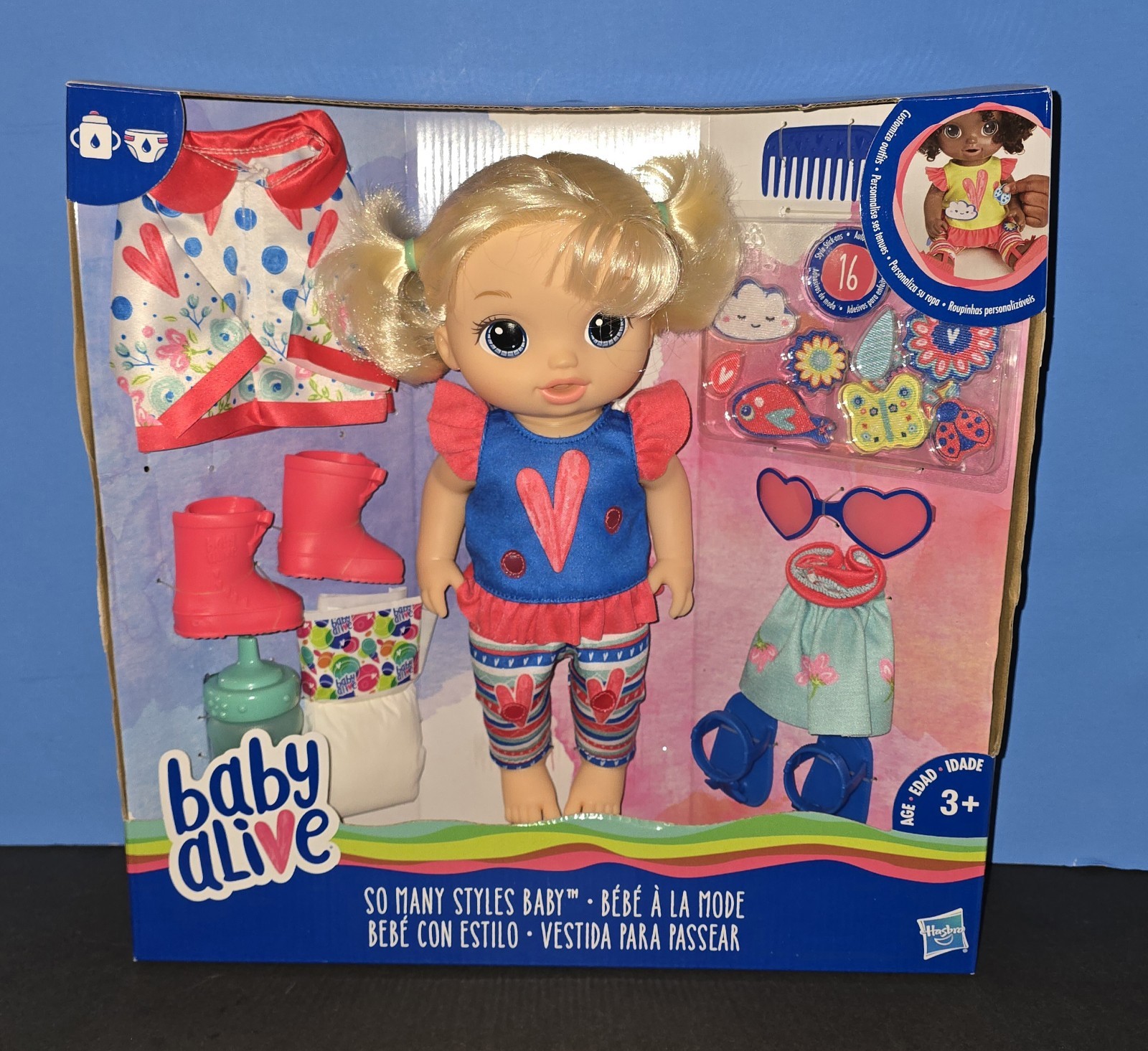 Baby Alive (So Many Styles Baby) New Unopened Doll Set