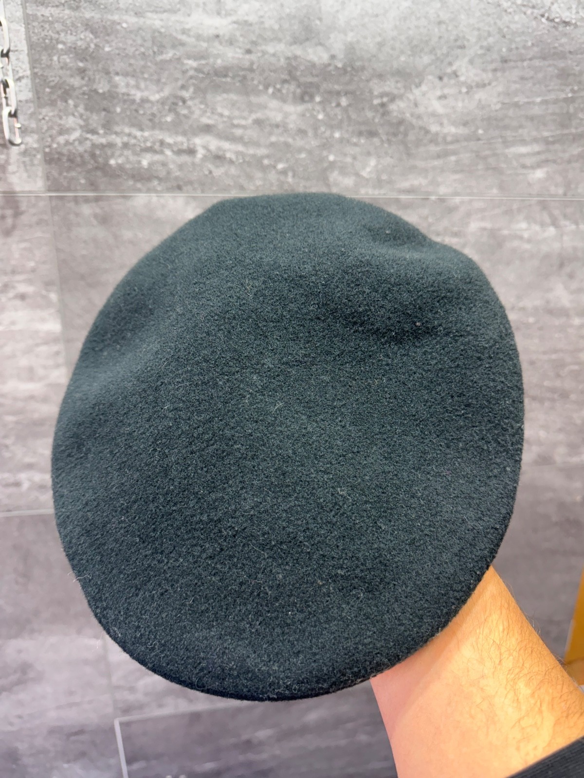 Kangol Vintage Hat Cap 504 Wool Beret Forest Green Size M image 5