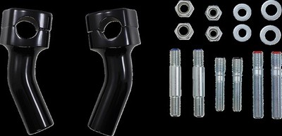 Baron Custom Accessories BA-7410B Kickback Riser Black