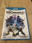 Disney Epic Mickey 2: The Power of Two (Nintendo Wii U) Factory Sealed-Brand New