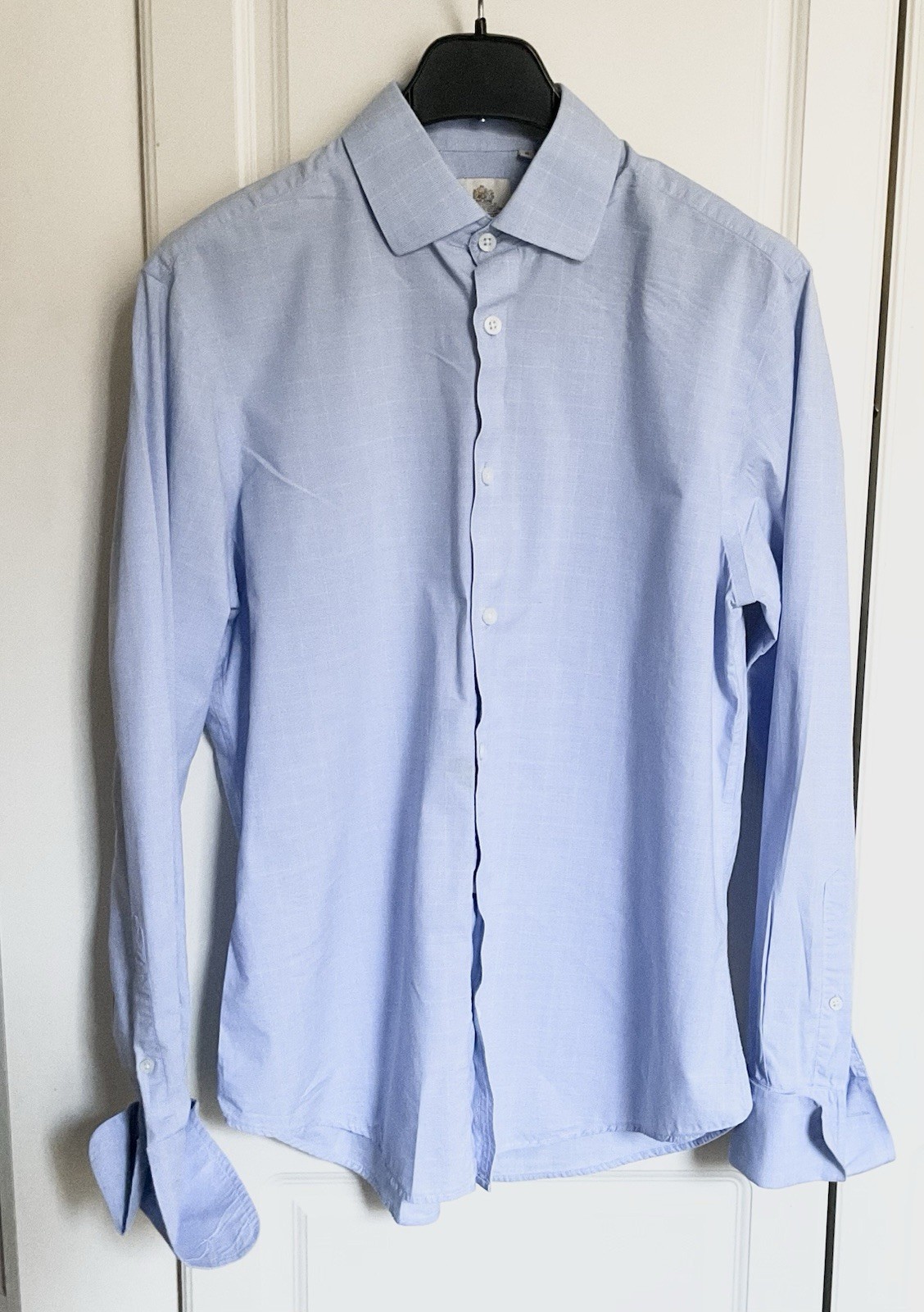 Camicia uomo Bernard Wetherill Saville Fila verde puro cotone collo 16”