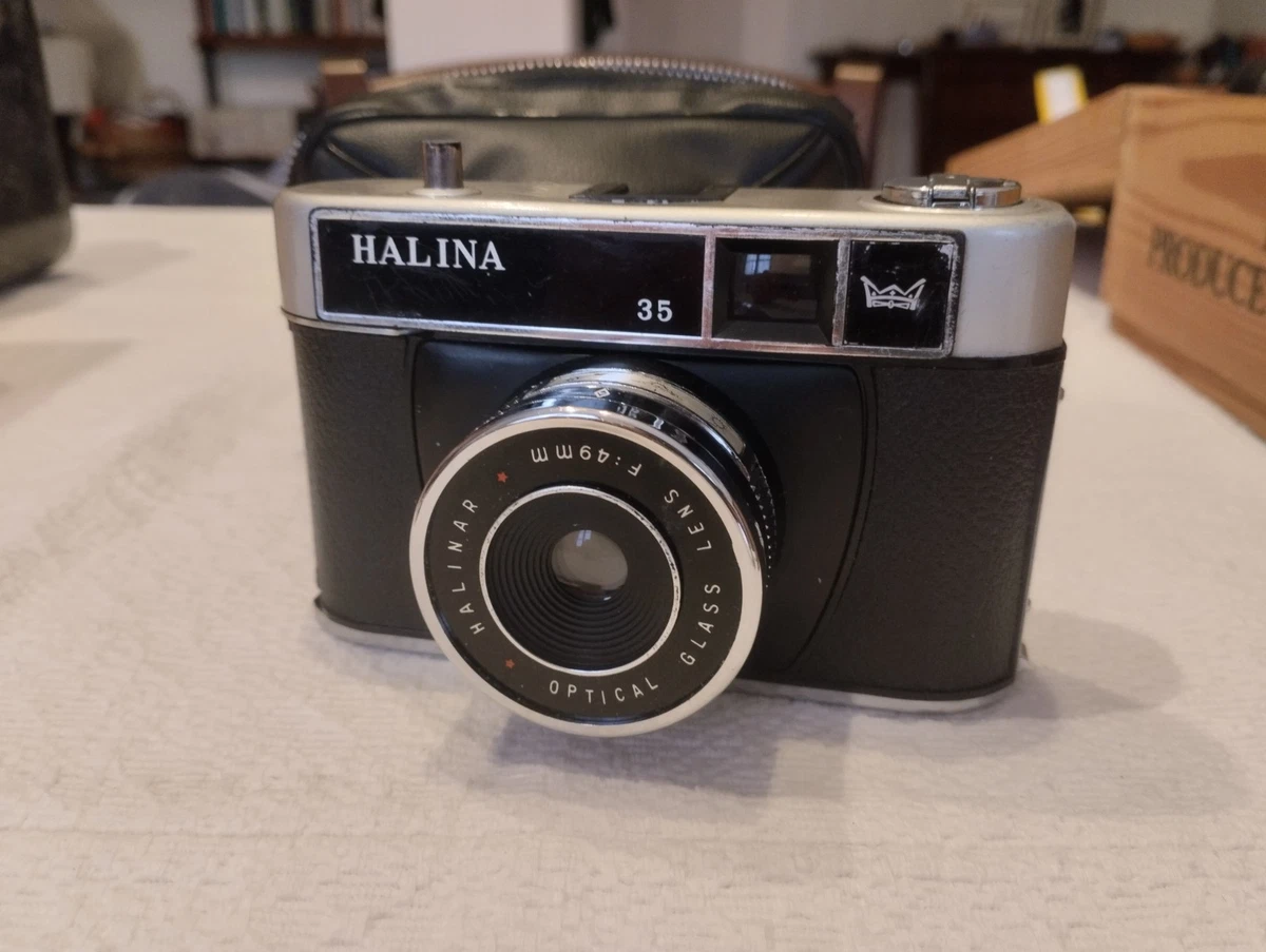Appareil Photo Halina 1600 Vintage Avec Son étui - Argentique