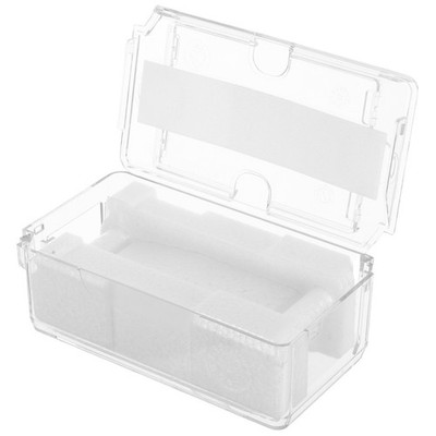 1pc transparent Uhr Watch Watch Storage Box Sturdy Display Container
