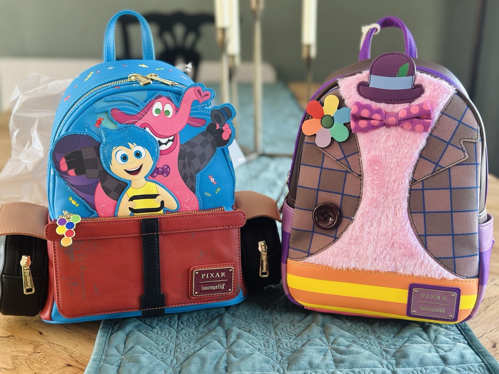 Loungefly Disney Pixar Inside Out Bing Bong Mini Backpack Bundle NWT