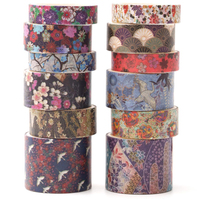 12 Rollen Kyoto Charme Washi Tape Set Klebeband Papier Dekorativ Masking Tape Kl
