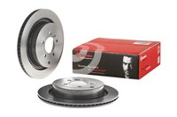 2X Bremsscheibe Prime Line - UV Coated Brembo 09.8876.31 FüR Rover Landrover 1 4