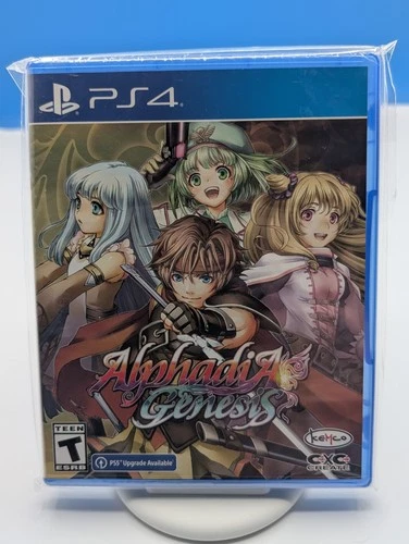 Alphadia Genesis PS4 (PlayStation 4) PS5 Limited Run #412 Sealed Unopened