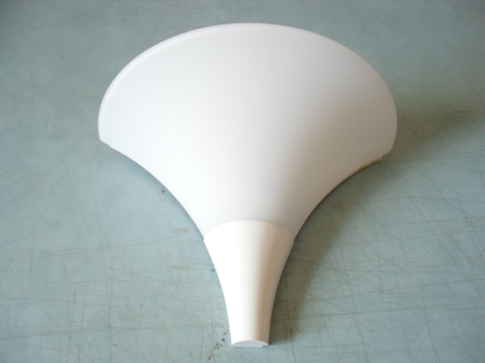 Limburg 3848 Calice Luminoso: Lampada Parete Vetro Ottone Vintage