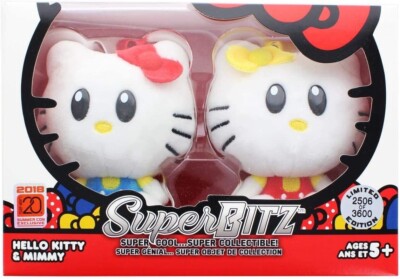 ハローキティ KITTY＆MIMMY SDCC Exclusive Limited To 300 Kidrobot Hello Kitty and Mimmy Plush