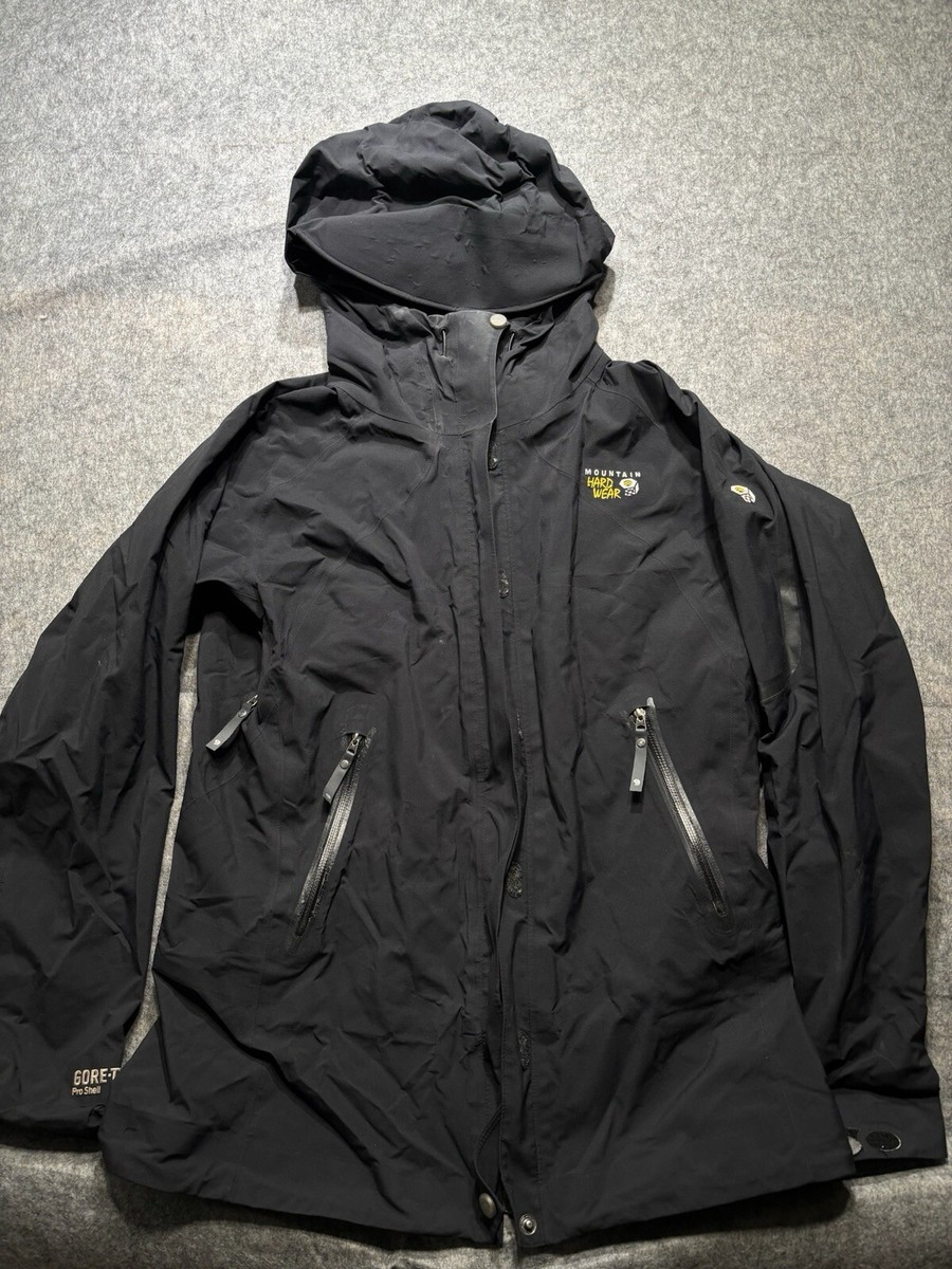 Mountain Hardwear Jacket Womens Medium Black Trailverse Gore Mountain Hardwear Jacket Womens Medium Black Trailverse Gore