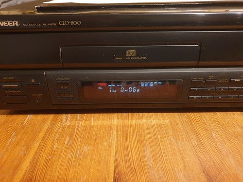 Laserdisc Player Pioneer CLD-800 PAL LD CD CDV - Bild 9 von 10