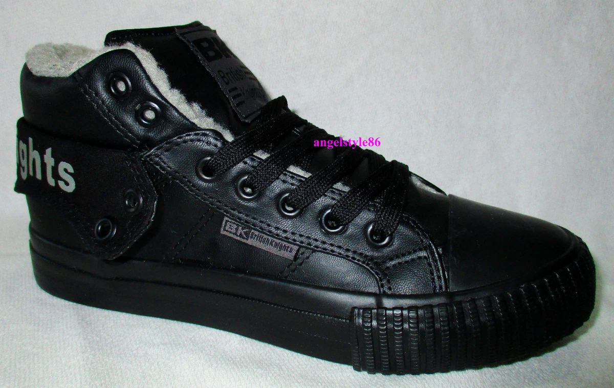 scarpe donna ginnastica converse BRITISH ECO PELLE PELLICCIA