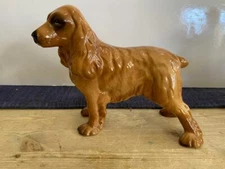 Coopercraft Made in England Tan Cocker Spaniel Dog Figurine EUC