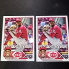2023 Topps Series 1 Hunter Greene - Cincinnati Reds FUTURE STARS BASE CARD lot1