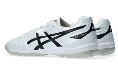 ASICS DS LIGHT サッカーシューズ ホワイト/ブラック ASICS DS LIGHT CLUB TF WIDE 1103A112 101 White Black Soccer