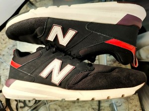 New Balance 009 MS009LA1 Comfort Trainer Black Red, Size 11.5 men | eBay