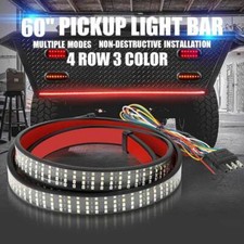 60" For Honda 4Row Car SUV Truck LED Tail Light Strip Turn Signal Rear Brake Bar