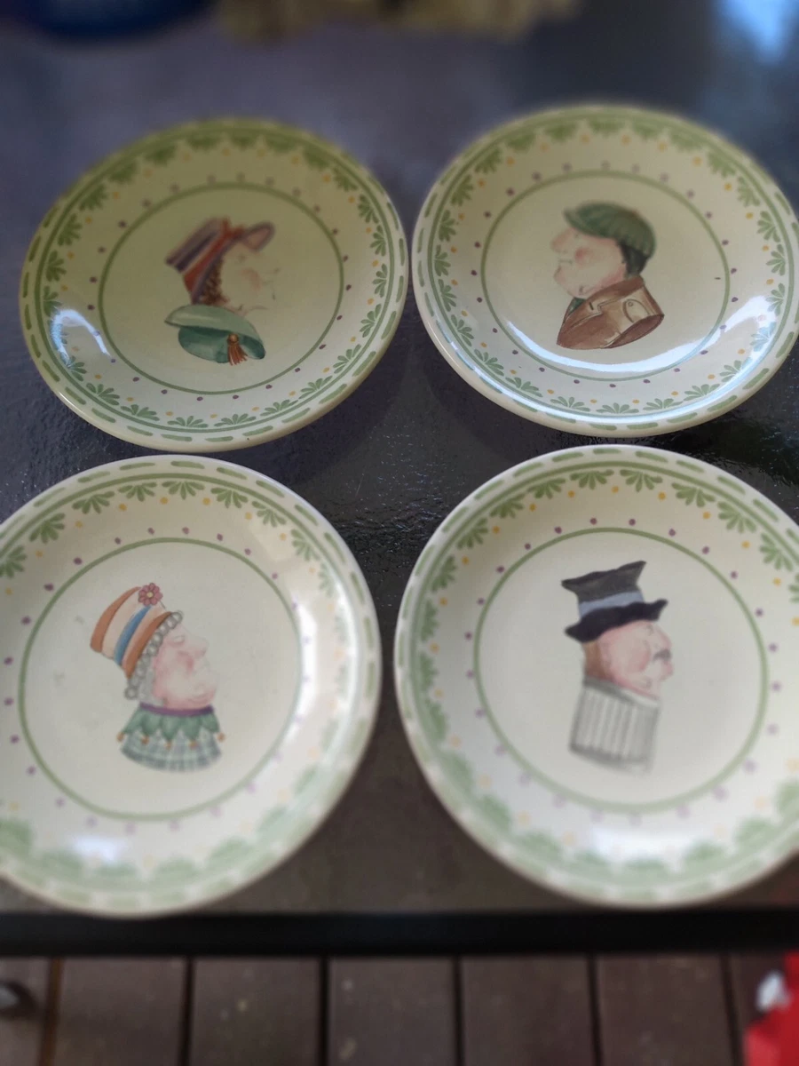 Pfaltzgraff Circle Of Kindness Face Plates Not all who wander. eBay