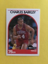 Charles Barkley Philadelphia 76er's 1989 NBA Hoops Basketball #110 NBA HOF 