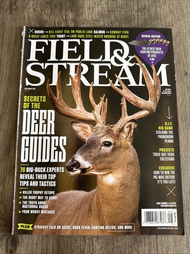 Field & Stream Magazin Hirschführer Top Tipps DIY Big Game September 2015