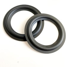 2 Replacement 3.25" 81mm Speaker Rubber Surrounds For Speaker Edge Repair