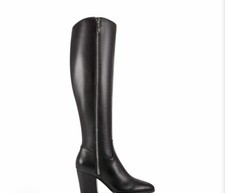 Nine West Womens Natty Black Fashion Boots Size 7