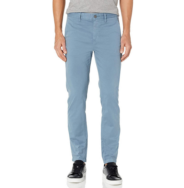 Мужские брюки-чиносы HugoBoss Dodger синего цвета, размер Sz 36/32