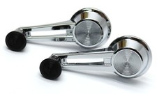 Show-grade Chrome Window Crank Handles For Classic 1959-66 Gm Cars Type I