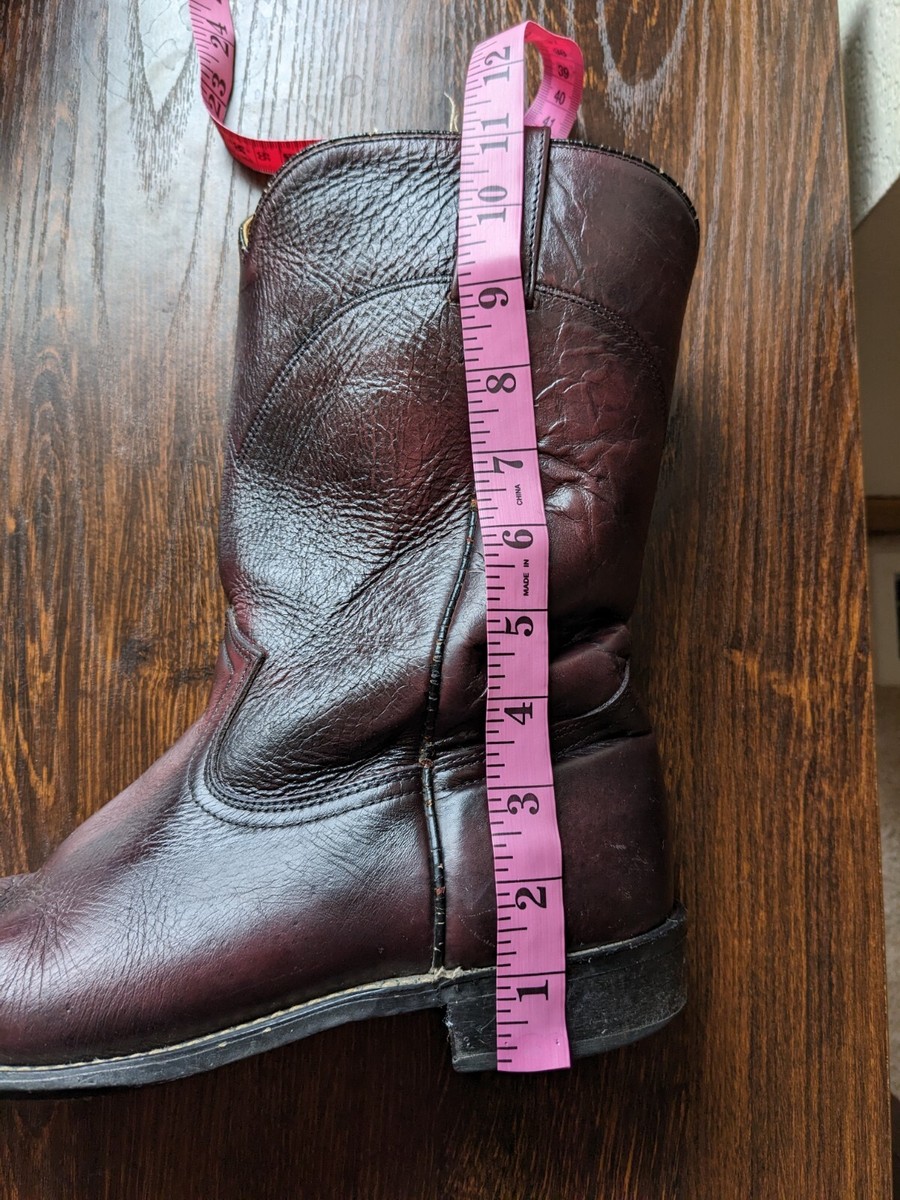 Bottes De Cowboy Vintage Acme Western – Marron 2 Tons, Taille 9 D USA – Homme – Enfiler