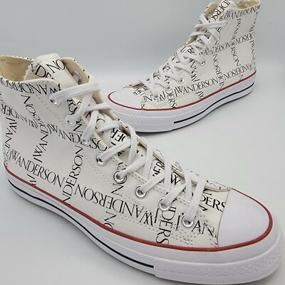 Converse X JW Anderson Chuck Taylor All Star 70s Hi Grid 160808C Mens 9.5 W 11.5