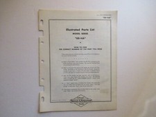 Briggs & Stratton 8B-HA engine parts list manual catalog