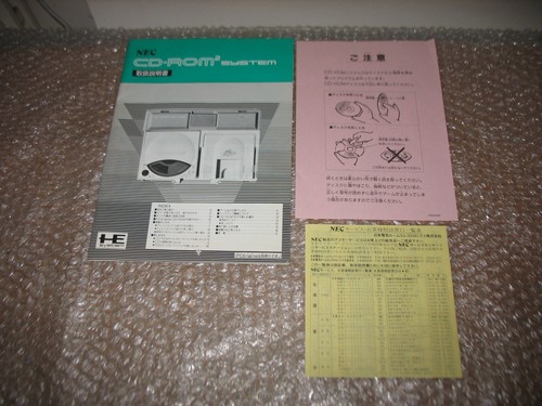 BOXED NEC PC ENGINE CD ROM 2 SYSTEM + INTERFACE UNIT CONSOLE JAP IMPORT - Imagen 24 de 24