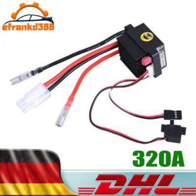 ESC Brushed Bürste Fahrregler Speed Controller Wasserdicht 320A für RC Boot Auto