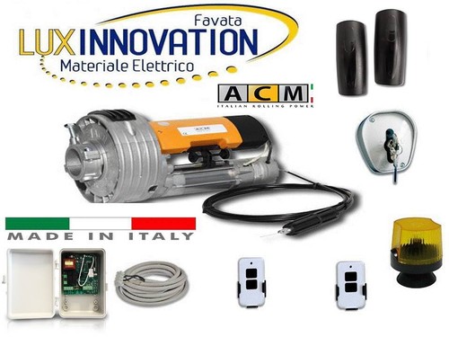 MOTORE ELETTRICO 220 V Per Serranda 180 Kg Automatismo Con Elettrofreno - Foto 14