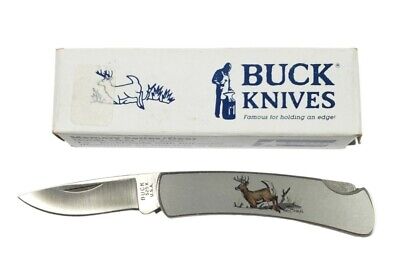 Buck Knives 52504 Memory Series Whitetail Deer | eBay Buck Knives 52504 Memory Series Whitetail Deer | eBay