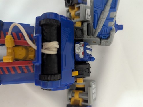 Hasbro Transformers Armada Smokescreen Crane and hoist Blue Version 2004 Rare - Picture 6 of 7