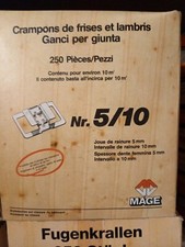 Fugenkrallen 5 x 10 mm/ 250 Stück