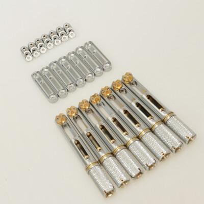 5/6/7/8 String Guitar Bridge Stainless Steel Headless Single Bridge