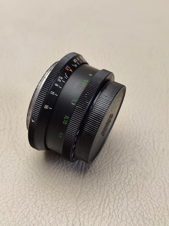 KMZ Industar 50-2 3.5/50 lente panqueque vintage SLR y digital M42 montura retrato Foto 4 de 4