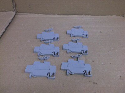 Quantity 6) 280-519 Wago NEW Terminal Block Grey 280519 280/519