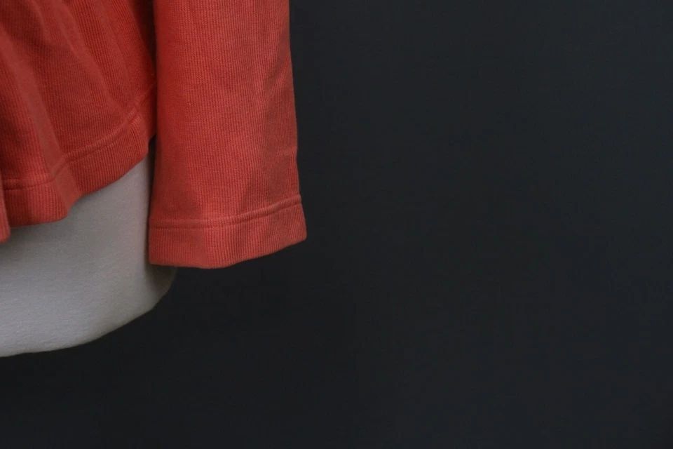 Lacoste оранжевый хлопок двубортный воротник пони логотип блейзер куртка размер 44 - Изображение 4 из 4