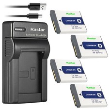 SLIM Charger 4 battery for Sony BD1 DSC-G3 T2 T70 T75 T77 T90 T200 T300 T500