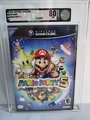 Mario Party 5 - Nintendo Gamecube - VGA Graded 80 Near Mint - Bild 1 von 4