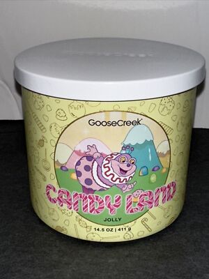 Goose Creek x Candyland JOLLY  14.5 oz 3-Wick Candle NEW