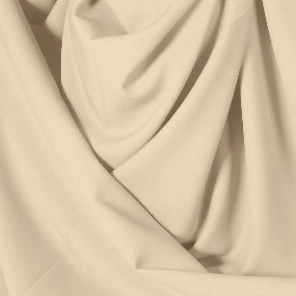 TOLKO STOFFE beige Deko Multistoff Bekleidung Stoff Allround Gardine Vorhang Meterware Tolko