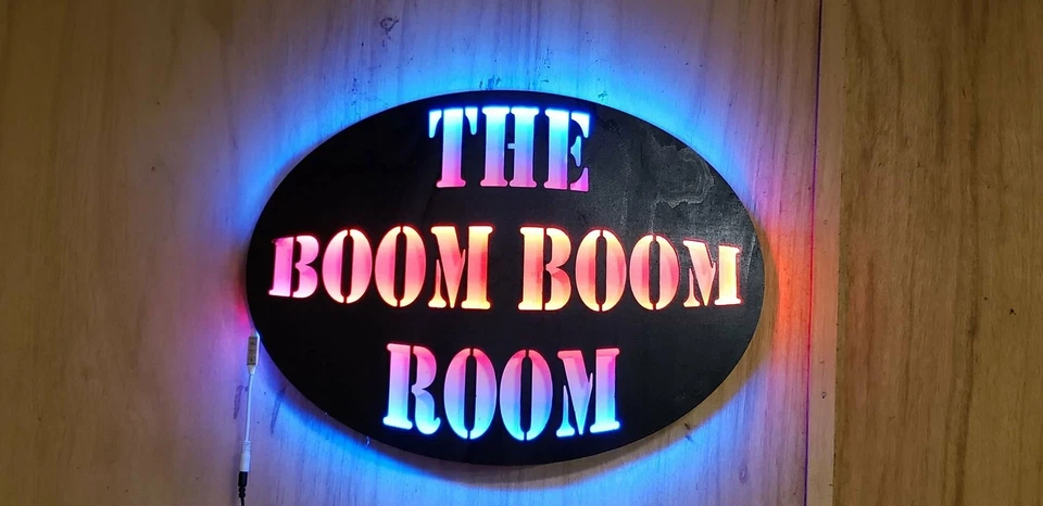NEW! The Boom Boom Room, Man Cave, Boom Boom decor, Free ship - Image 2 of 4