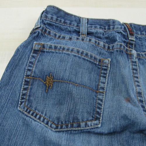 Ariat Jeans Mens 38x32 (Actual 36x30) Blue FR Fire Resistant M5 Slim Straight - 第 18/24 張圖片