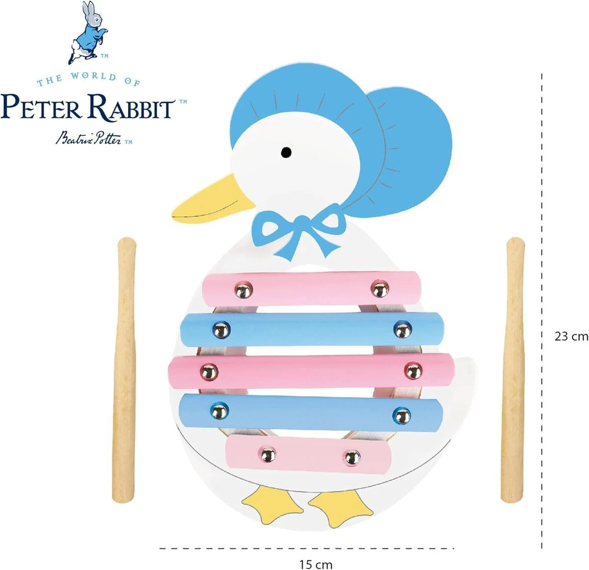 Peter Rabbit Jemima Puddle Duck Children s Fun Wooden Musical